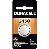 Duracell 448696 2430 3V Lithium Coin Battery 1/Pack (Dl2430bpk)