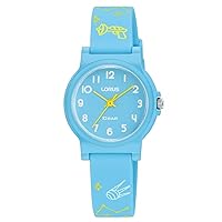 Lorus Kids Childrens Analog Quartz Watch with Plastic Bracelet RRX39JX9