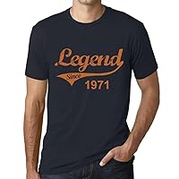 Men's Graphic T-Shirt Legend Since 1971 53rd Birthday Anniversary 53 Year Old Gift 1971 Vintage Eco-Friendly