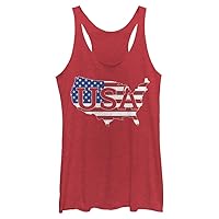 Fifth Sun USA Flag Women's Racerback Tank Top