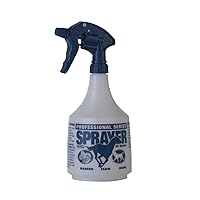 Professional Spray Bottle | All Purpose General Use Spray Bottle | Horse Spray Bottle | Heavy Duty Spray Bottle | 32 Ounces | Blue