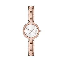 DKNY Women's City Link Stainless Steel Jewelry-Inspired Dress Watch