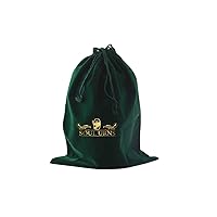 Premium Quality Velvet Urn Bag by SoulUrns with Fancy Drawstring Closure - Velvet Bag - Drawstring Velvet Bag (Green, 50 Velvet Bags)