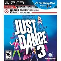 Just Dance 3 with EXCLUSIVE BONUS TRACKS by Rihanna and B.o.B (PlayStation Move Required)