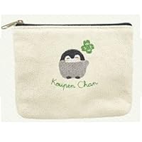 Marimo Craft Tissue Pouch Clover Kupen-chan KPC-059 Green W 5.1 x H 3.9 inches (13 cm) x H 3.9 inches (10 cm)