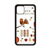 Thanksgiving Day Cartoon Pattern for iPhone 12 Pro Max Cover for Apple Mini Mobile Case Shell