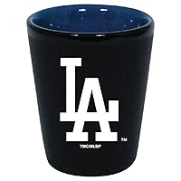 HUNTER Los Angeles Dodgers 1.5 Oz Two-Tone Ceramic Shot Glass