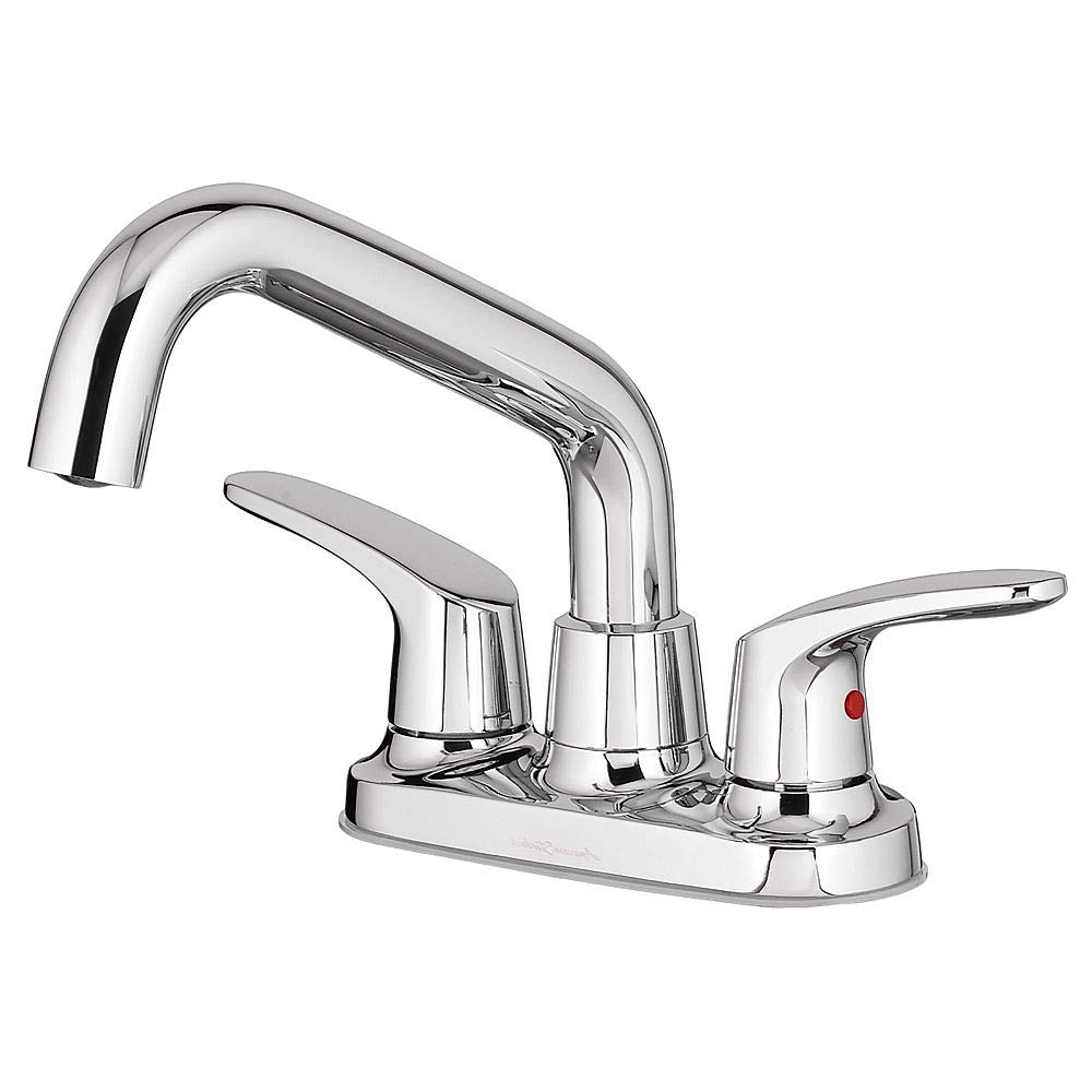 American Standard 7074240.002 Colony Pro 2-Handle Utility Faucet with Hose End, Polished Chrome