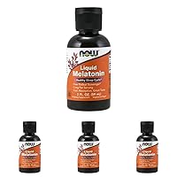Supplements, Liquid Melatonin, 3 mg Per Serving, Fast Absorbtion and Great Taste, 2-Ounces (Pack of 4)