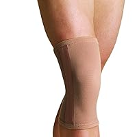 Elastic Knee Stabilizer Support, Beige, Small