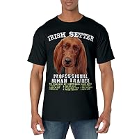 Irish Setter Professional Human Trainer T-Shirt