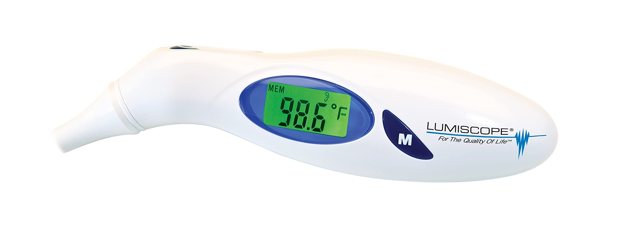 Graham-Field Lumiscope 2215 Digital Ear Thermometer, White