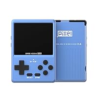 MINDEN Portable Handheld Game Console GKD Pixel, 4.5-inch HD, Retro Electronic Gaming Console for Kids Adults (64G/8000+ Games/Blue)