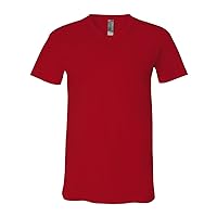 Bella+Canvas Men's Comfortable V-Neck Soft Fitted Jersey T-Shirt