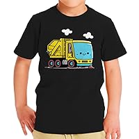 Cute Construction Truck Toddler T-Shirt - Cartoon Kids' T-Shirt - Funny Tee Shirt for Toddler
