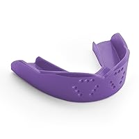 SISU 3D Mouthguard, Purple Punch - 2.0mm Thin - for Athletes Over 5’ Tall - Pre-Formed for Custom-Molded Fit - Remoldable Up to 20 Times - Non Toxic