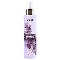 Nykaa Naturals Wanderlust Body Milk - with Green Tea Leaf Extracts - Lightweight and Non-Greasy Formula - Refreshing Scent - French Lavender - 6.08 oz