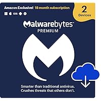 Malwarebytes | Amazon Exclusive | 18 Months, 2 Devices | PC, Mac, Android [Online Code] Malwarebytes | Amazon Exclusive | 18 Months, 2 Devices | PC, Mac, Android [Online Code] PC/Mac Online Code Key Card