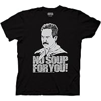 Ripple Junction Seinfeld No Soup for You Adult Retro TV Adult T-Shirt