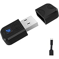 Wireless Audio Adapter for Nintendo Switch/Switch OLED PS4 PS5 PC - Bluetooth Receiver for Airpods, Headset, Speaker (Not for PS4 Gold Headset) - Not Audio Transmitter
