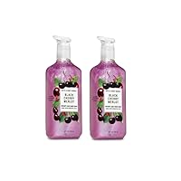 Bath and Body Works Black Cherry Merlot Deep Cleansing Hand Soap (Pack of 2)