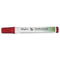 3825418 Fabric Crayons Thick Tip – Red