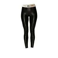 Black Fashion Women PU Leather Pants Stretch Seamless Leggings Slim Faux Leather Skinny Warm Fleece Trousers