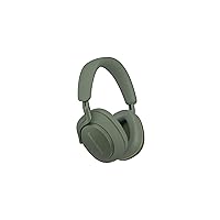 Bowers & Wilkins Px7 S2e Over-Ear Headphones (2023 Model) - Enhanced Noise Cancellation & Transparency Mode, Six Mics, Music App Compatible, 30-Hour Playback Time, Forest Green