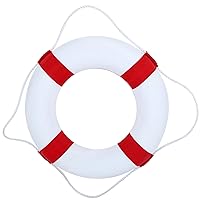 Swim Ring for 3-10 Year Old Kids 20.47 Inch Baby Swimming Ring Waterproof Lightweight Rubber Ring for Swimming with Nylon Rope, Swim Rings