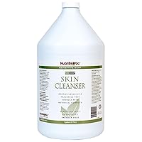 Sensitive Skin Non-Soap Skin Cleanser, 1 Gallon with GSE (Citricidal) | pH Balanced, Hypoallergenic & Biodegradable | Free of Parabens, Sulfates, SLS, SLES, Dyes, Colorings & Fragrance