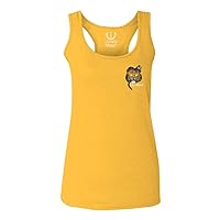 0252. Tiger Graphic Traditional Japanese Tattoo Till Death Society Women's Tank Top Racerback