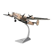 Scale Model Airplane 1/72 for B-24 Bomber, Scale Diecast Model Aircraft Crafts Collection, Military Aircraft Series Miniature Souvenirs