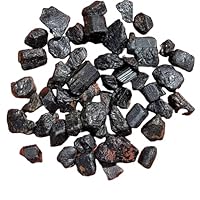 5 Piece Black Tourmaline Rough, Raw Black Tourmaline Crystals, Black Tourmaline Raw, Black Tourmaline, Black Tourmaline Rock, 10 to 20 Mm By Krishiv Exports
