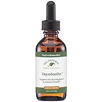 ThyroSoothe - All Natural Herbal Supplement Soothes The Thyroid Gland - Supports Systemic Balance in The Endocrine System and Thyroid Gland - 59 mL