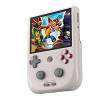 RG405V Retro Handheld Game Console ,Android 12 System Built-in 128G TF Card 3172 Games 4.0 Inch IPS Touch Screen Support 5G WiFi Bluetooth 5.0 with 128G TF Card 3154 Games 5500mAh Battery New Unisoc