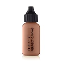 TEMPTU Perfect Canvas Airbrush Foundation: Anti-Aging, Long-Wear Makeup, Buildable Coverage For Hydrated And Healthy Skin Semi Matte, Natural Finish 24 Shades