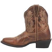 Laredo Womens Tori Round Toe Casual Boots Ankle Low Heel 1-2