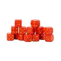 Warlord Games, Soviet Union D6 (16) Dice