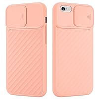 Cover Compatible with Apple iPhone 6 / 6S in Matt Pink - Protective Cover Made of Flexible TPU Silicone and with Camera Protection - Ultra Slim Soft Back Cover case
