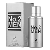 ALHAMBRA NO. 2 MEN EAU DE PARFUM 100ml | LUXURY LONG LASTING FRAGRANCE | PREMIUM IMPORTED FRAGRANCE SCENT FOR MEN AND WOMEN | PERFUME GIFT SET | ALL OCCASION (Pack of 1)