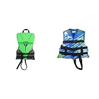 Stearns PFD 2000013194 5976 Type II Infant & Oceans 7 US Coast Guard Approved, Infant-Child-Youth Life Jacket Vest – Sizes for 8-90 Lbs. – Type III Vest, PFD, Personal Flotation Device