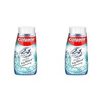 2-in-1 Whitening Toothpaste Gel and Mouthwash, ICY Blast, 4.6 Ounce (Pack of 2)