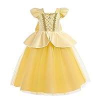 Dressy Daisy Toddler Little Girls Princess Fancy Dress Halloween Costume Birthday Party Gown with Accessories Size 2T to 10