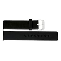 20MM Rubber Silicone Composite Smooth Sport Watch Band FITS Expedition