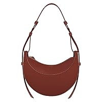 Leather Shoulder Bags for Women, Soft Cute Top Handle Satchel Clutch Purses,PU Leather Hobo Crossbody Tote Dumpling Bags