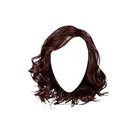 Hairdo Softly Spiraled Shoulder-Length Glamorous Soft Curls Wig, Average Cap, R435S+ Glazed Black Cherry