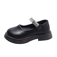 Fancy Kids Shoes Fashion Four Seasons Children Casual Shoes Leather Shoes Thick Bottom Non Slip Hook Loop Boots Link