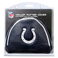 NFL Golf Club Mallet Putter Headcover, Fits Most Mallet Putters, Scotty Cameron, Daddy Long Legs, Taylormade, Odyssey, Titleist, Ping, Callaway