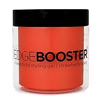 Style Factor Edge Booster Strong Hold Styling Gel 16.9oz (STRAWBERRY)