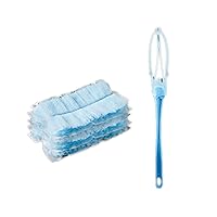 Household Cleaning Tools Dust Remover Electrostatic Absorbent Fiber Duster Furniture Car Duster Microfiber Dusting Brush Hygieniccleaning Tool and Long Lasting Cloth All Purpose Cleaning Trap